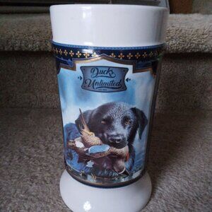 Ducks Unlimited Labrador "Coming In" stein by Jared DuCote 2024